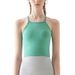 New European And American Summer Sports Women With Chest Pads, Nude-feel Yoga Tank Top, Quick-dry Fitness Bra For_desvips.com