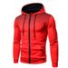 New Black Top Sports Polka Dot Autumn And Winter Men's Zipper Sweatshirt_desvips.com