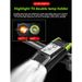 Chinese-English Three-in-One Bicycle With Speedometer, Night Strong Light, Cycling Flashlight, Mountain Bike Horn Light_desvips.com