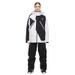 001 Women's Men's Winter Outdoor Waterproof Warm Thickened Jacket Pants Snowboard Ski Suit_desvips.com