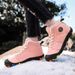 Women's Shoes Winter Children's Waterproof Cotton Shoes Outdoor High Top Snow Boots Plus Velvet Non Slip Camouflage Bottom Warm_desvips.com