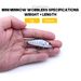VTAVTA 3pcs Per Set Mini Jerkbait Sinking Minnow Fishing Lures 50mm 5g Long Cast Artificial Bait Trout Perch Pike Wobbles Tackle_desvips.com