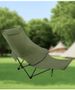 Outdoor Adjustable Folding Recliner Portable Camping Sitting And Lying Nap With Legs Moon Chair_desvips.com