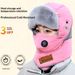 001 Wholesale Hats For Women Men, Autumn And Winter Face Mask, Outdoor Cold-Proof Lei Feng Ear Protection, Electric Bike_desvips.com