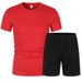 Men's Clothing Casual Spot T-Shirt Shorts Thin Breathable Sports Suit_desvips.com