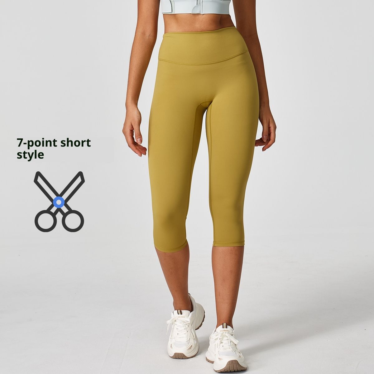 RenMou Double-Sided Brushed Yoga For Women, Moisture-Wicking, Seamless, High-Waisted, Hip-Lifting, High-Elasticity, Running,_desvips.com