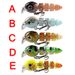 1Pcs 5.5cm/4g Multi Jointed Swimbait Fishing Lures Crankbait Lifelike Hard Fish Baits Small Fishing Lure Set Wobblers Tackle_desvips.com