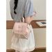 Ballet style bowknot backpack for women 2024 new style Korean small backpack cute hand held shoulder bag small schoolbag_desvips.com