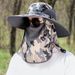 Men's & Women's Fishing Hat With Face & Neck Cover - UPF 50+ Sun Protection For Summer Outdoor Activities_desvips.com