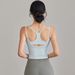 Sports Backless Vest For Women Summer Pilates One-Piece Training Fitness Bra Shockproof Yoga Wear Outerwear_desvips.com
