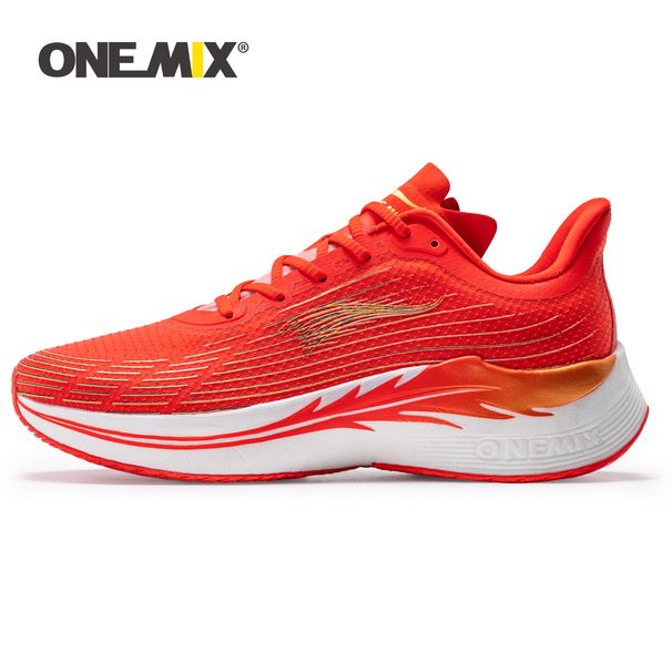 ONEMIX Running For Men Breathable Racing Sport Shoes Casual Soft New Trend Outdoor Male Anti-slip Walking Sneakers_desvips.com