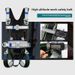 Full Body Five-Point Harness High-Altitude Work Anti-Fall Buffer Rope Climbing Double Hook Safety Belt_desvips.com