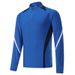 New Men's Football Training Jacket For Spring And Autumn, Running Knitted Stand-up Collar Sports Jacket_desvips.com