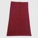 2025 Autumn Winter New 100% Pure Cashmere Women Shawl Knitted Thickened Warm Christmas Red Neck Scarf_desvips.com