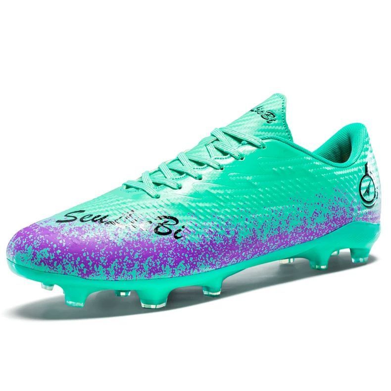 Falcon Men's Women's New For Primary And Secondary School Students Grass Non-Slip Soccer Competition Training Shoes_desvips.com
