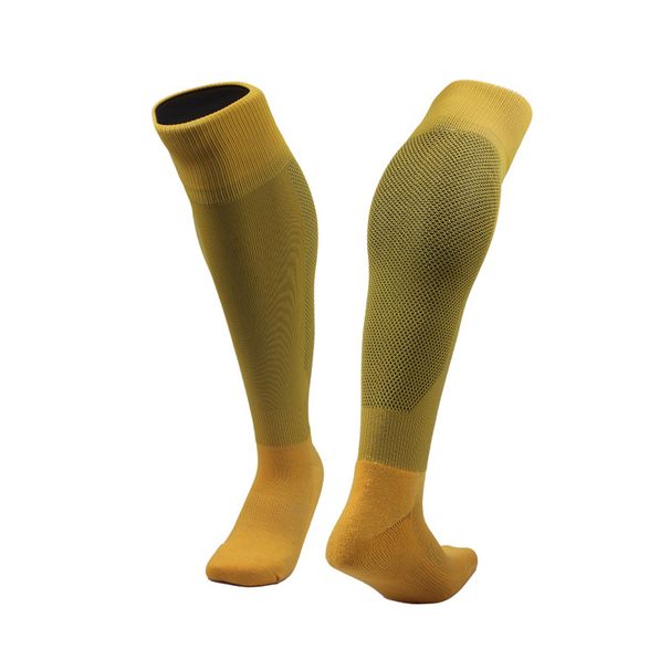 Over-The-Knee Football Socks - Non-Slip Towel Bottom For Men & Women (Thickened, Long Tube, Breathable Polyester Blend)_desvips.com