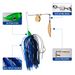 Bearded Man Composite Sequin Lure Rotating Freshwater Sea Fishing Perch Lure 8.2g/10g_desvips.com