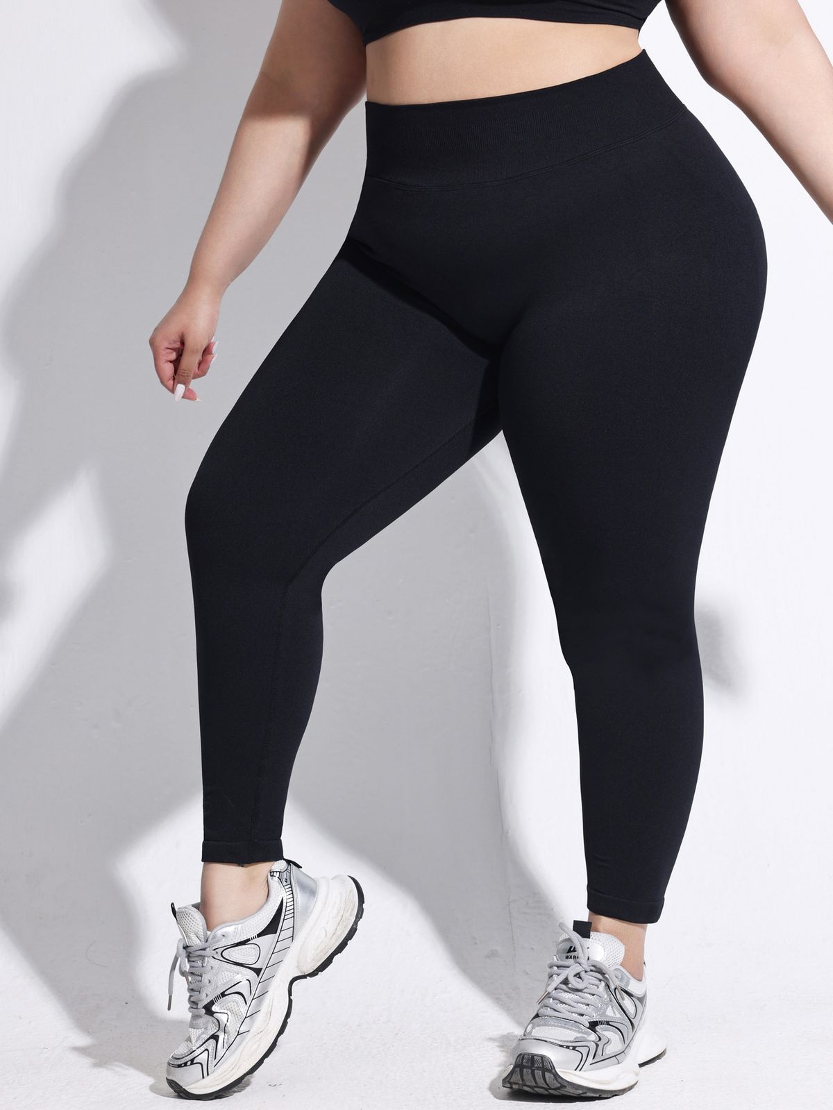 Women's High-Waisted Peach Shaped Solid Color Yoga Pants Non-Slip Sports Fitness Leggings For Running_desvips.com