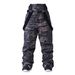 NOKO-Men's And Women's Snowboard And Ski Pants, Winter Outdoor Windproof, Waterproof, And Warm Camouflage Ski Pants_desvips.com