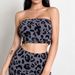 European American Leopard Print Bra Women, Suitable For Fitness, Yoga, And Running, Non-slip, Strapless, With Chest Pads_desvips.com