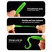 37Pcs/Set Curly Worms Soft Bait Kit Shrimp Smell Soft Fishing Lure 6cm 3g Jig Head Hook 3g Fishing Hooks With Fishing Tackle Box_desvips.com