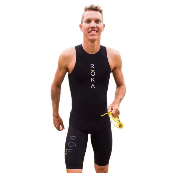 Roka Triathlon Heren Mouwloze Zwemmen En Running Sportkleding Bodysuit Outdoor Panty Huid Pak 2022 Nieuwe_desvips.com