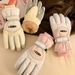 Winter Touchscreen Ski Gloves,Windproof Warm Fleece Lined Gloves For Cycling Skiing Outdoor Sports_desvips.com