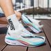 2024 New Breathable Mesh Surface Student Running Shoes Cushioned Technology Teenage Couple Sneakers_desvips.com