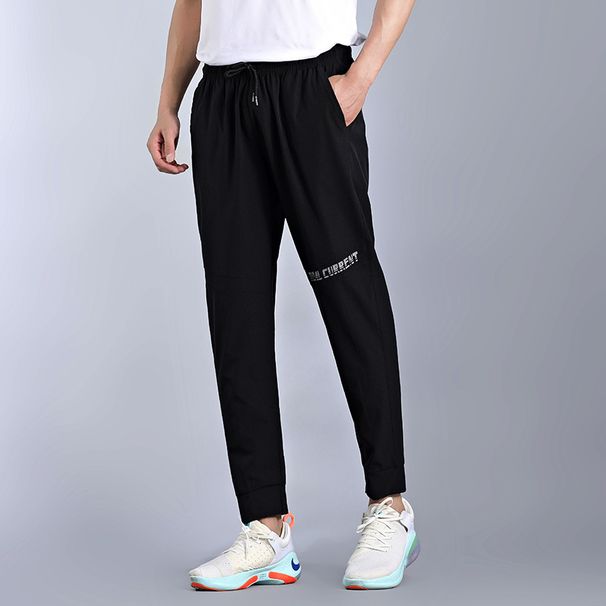 Autumn And Winter New Men's Sports Trousers Casual Slim-fit Sweatpants Fitness Running Quick-drying Leggings_desvips.com
