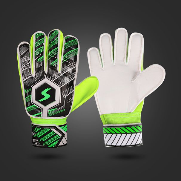Children's And Adult Football Goalkeeper Gloves. The Latex Of The Goalkeeper Gloves Is Non-slippery, Breathable And Wear-resistant_desvips.com