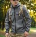 Men's Spring, Autumn, Winter Short Fleece Beetle II Jacket, Outdoor Waterproof Softshell Jacket_desvips.com