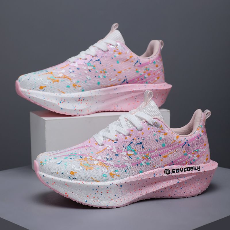 Marathon Breathable Lightweight Comfortable Casual Shoes Wear-resistant Low-top Comfort Sports Men Running_desvips.com