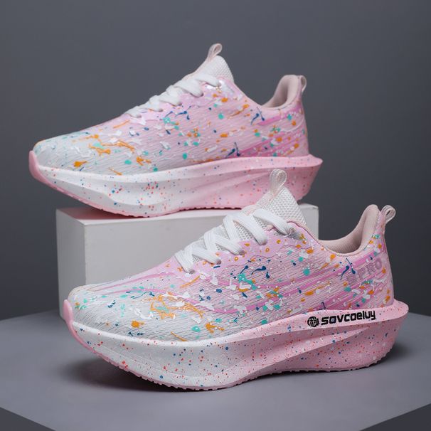Marathon Breathable Lightweight Comfortable Casual Shoes Wear-resistant Low-top Comfort Sports Men Running_desvips.com