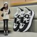 Spring Thick-sole Forrest Gump Shoes Casual Sneakers_desvips.com
