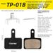 TOOPRE Electric Mountain Bike Disc Bicycle Oil Brake BB5m355 High-Grade Resin Pads_desvips.com