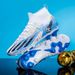 Large Size New Style Long Spike Youth Outdoor Soccer Sports Professional Competition Training Shoes_desvips.com