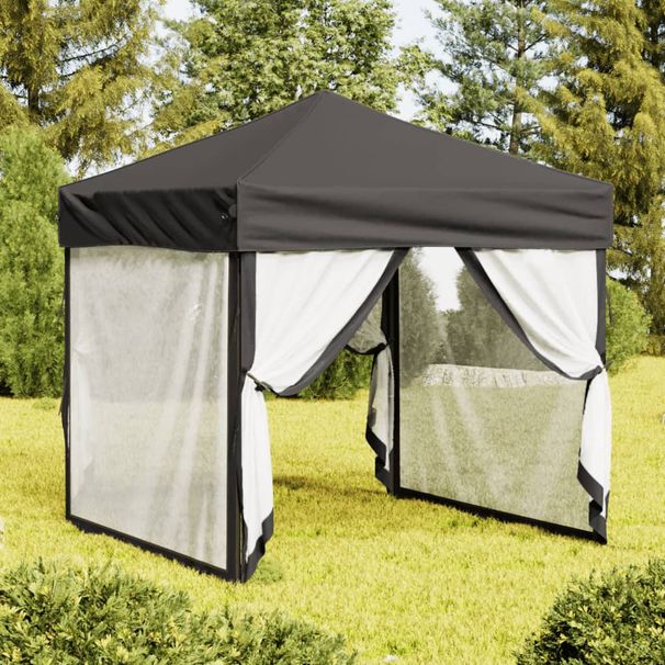 Foldable Party Tent - 210D Oxford Fabric, Sturdy Steel Frame, UV And Water Resistant, Perfect For Outdoor Events_desvips.com