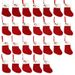 001 Cross-Border New Product Decorations Children's Decorative Supplies Red Small Knitted Embroidered Letter Christmas Socks_desvips.com