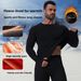 Autumn And Winter Fleece-lined Warm Long-sleeve Breathable High-elastic Compression Shirt Basketball Training Men's_desvips.com