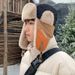 Men's Cotton 2024 Winter New Style Cold-Proof Ear Protection Flight Fleece Warm Large Head Circumference Cycling_desvips.com