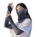 Cycling Face Towel Ice Sleeve Sunscreen Mask To Cover Face Cashew Flower Suit Black Motorcycle Sunscreen Mask Takeaway Rider Hot_desvips.com