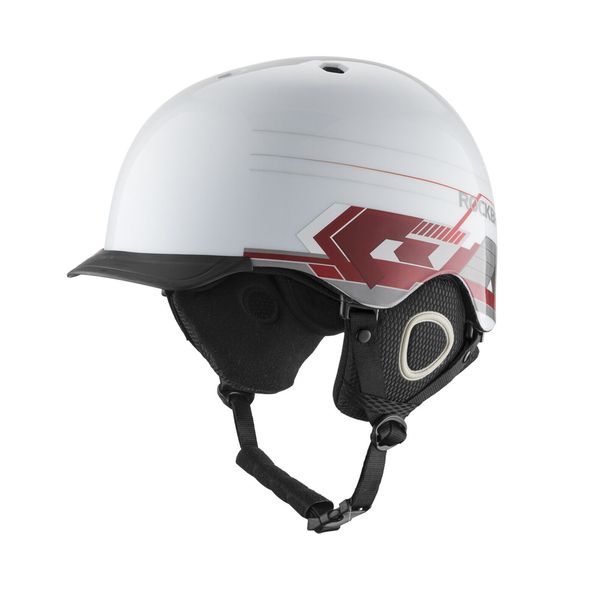 ROCKBROS Skihelm Winter Snowboardhelm Warm Helm Winddicht Motorrad 58-63cm Weiß_desvips.com