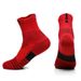 Combat Training Elite Basketball Men's Mid Tube Long Thickened Towel Bottom Professional Running Sports Socks_desvips.com