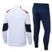2504 Football Training Wear Long Sleeve Long Zipper Football Wear Sportswear Appearance Wear Adult Football Wear Jacket Set_desvips.com