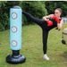 Kids Punching Bag Stand 1.6m Height Inflatable Boxing Pillar With Base Anti Fall Training Toy For Children_desvips.com