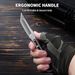 EDC Fixed Blade Knife With Sheath, 2.83 Inch Outdoor Survival Blade, Full Tang Hunting Knife For Men And Women, Model BS-02_desvips.com