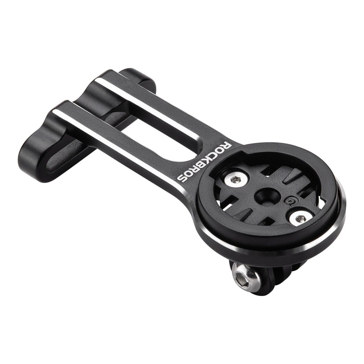 ROCKBROS Bicycle Computer Mount for Garmin, Bryton, Wahoo, GPS Handlebar Mount Aluminum_desvips.com
