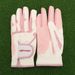 New Women's Golf Gloves, Thin, Breathable, Made Of Fine Fiber Fabric With Pink Particles_desvips.com