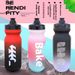 Outdoor Sports Bottle Bicycle Cycling Cup Road Mountain Bike Hiking Portable Squeeze Gradient Color Water Bag_desvips.com