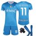 2526 Napoli Home Number 11 De Bruyne Serie A Football Jersey Quick-Dry Children's And Adult Set_desvips.com
